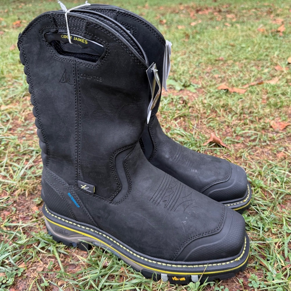 Cody James Decimator Mens 10 Composite Toe Waterproof Work Boots BCICWRPW59